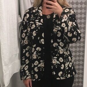 Ralph Lauren lightweight floral blazer